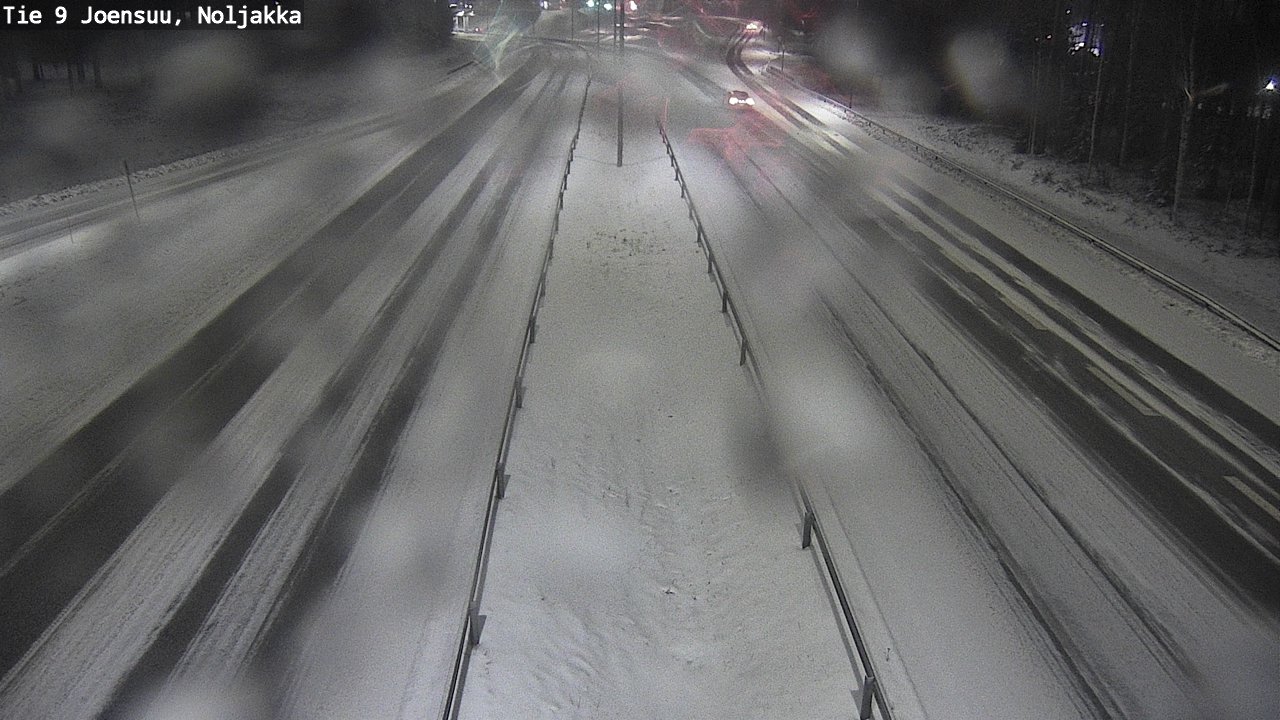 Weather Camera Image Road 9 Joensuu, Noljakka, Joensuu, Pohjois-Karjala