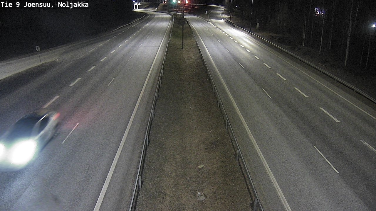 Weather Camera Image Road 9 Joensuu, Noljakka, Joensuu, Pohjois-Karjala