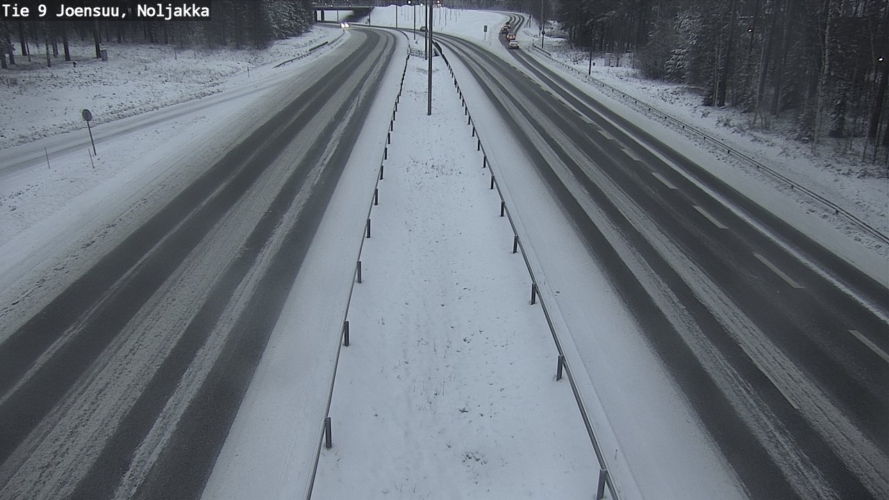 Weather Camera Image Road 9 Joensuu, Noljakka, Joensuu, Pohjois-Karjala