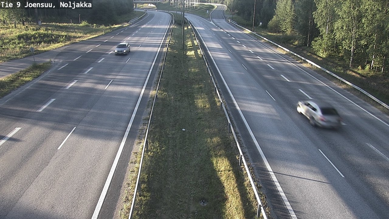 Weather Camera Image Road 9 Joensuu, Noljakka, Joensuu, Pohjois-Karjala