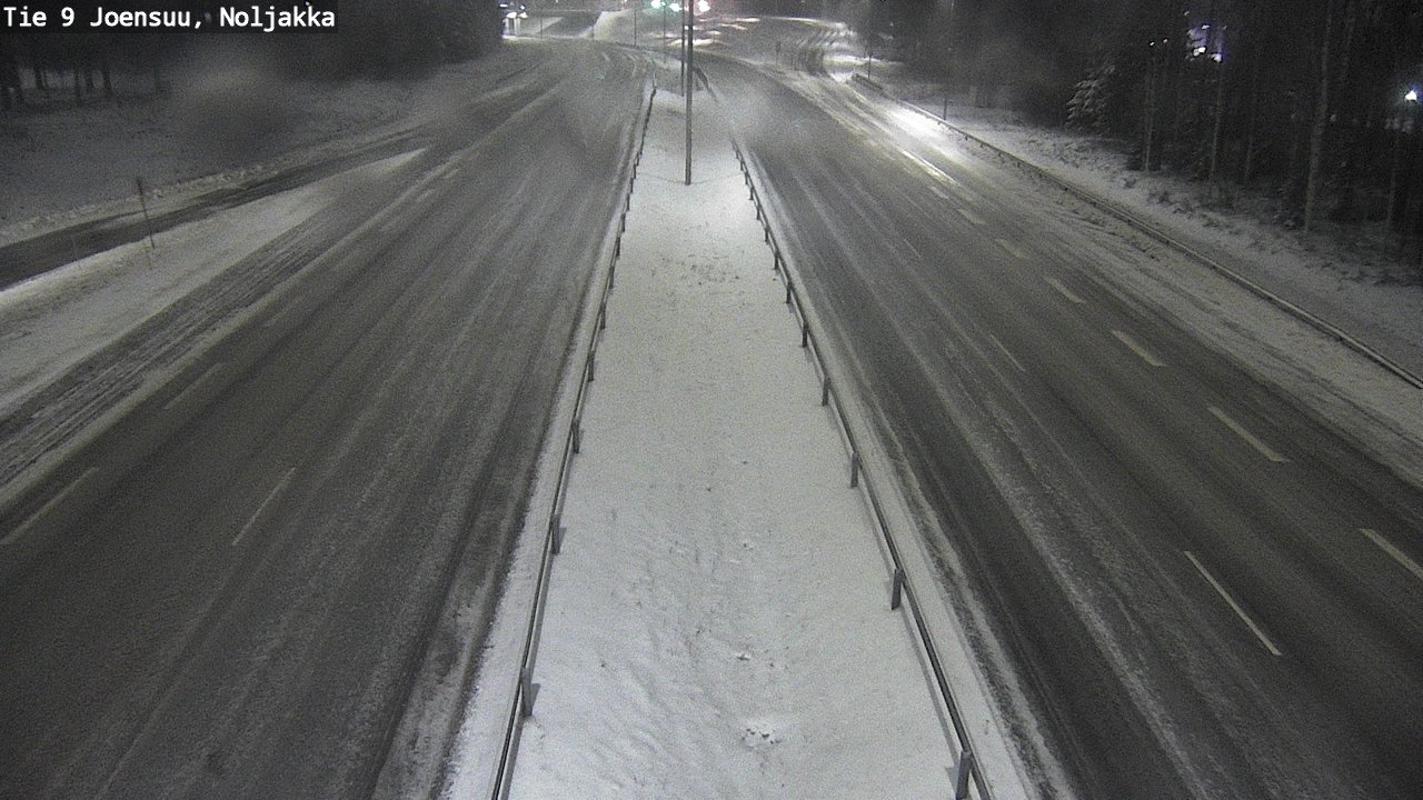 Weather Camera Image Road 9 Joensuu, Noljakka, Joensuu, Pohjois-Karjala