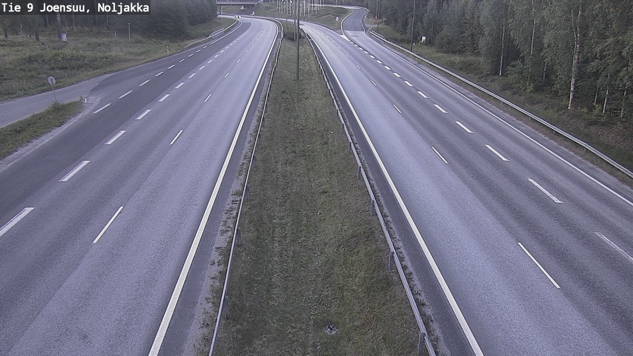 Kelikamerat Kuva Tie 9 Joensuu, Noljakka, Joensuu, Pohjois-Karjala