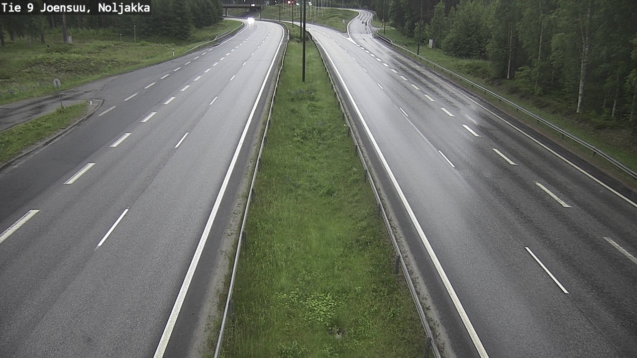 Kelikamerat Kuva Tie 9 Joensuu, Noljakka, Joensuu, Pohjois-Karjala