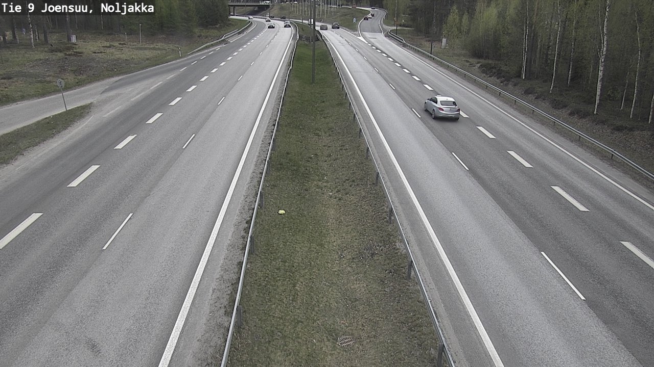 Weather Camera Image Road 9 Joensuu, Noljakka, Joensuu, Pohjois-Karjala