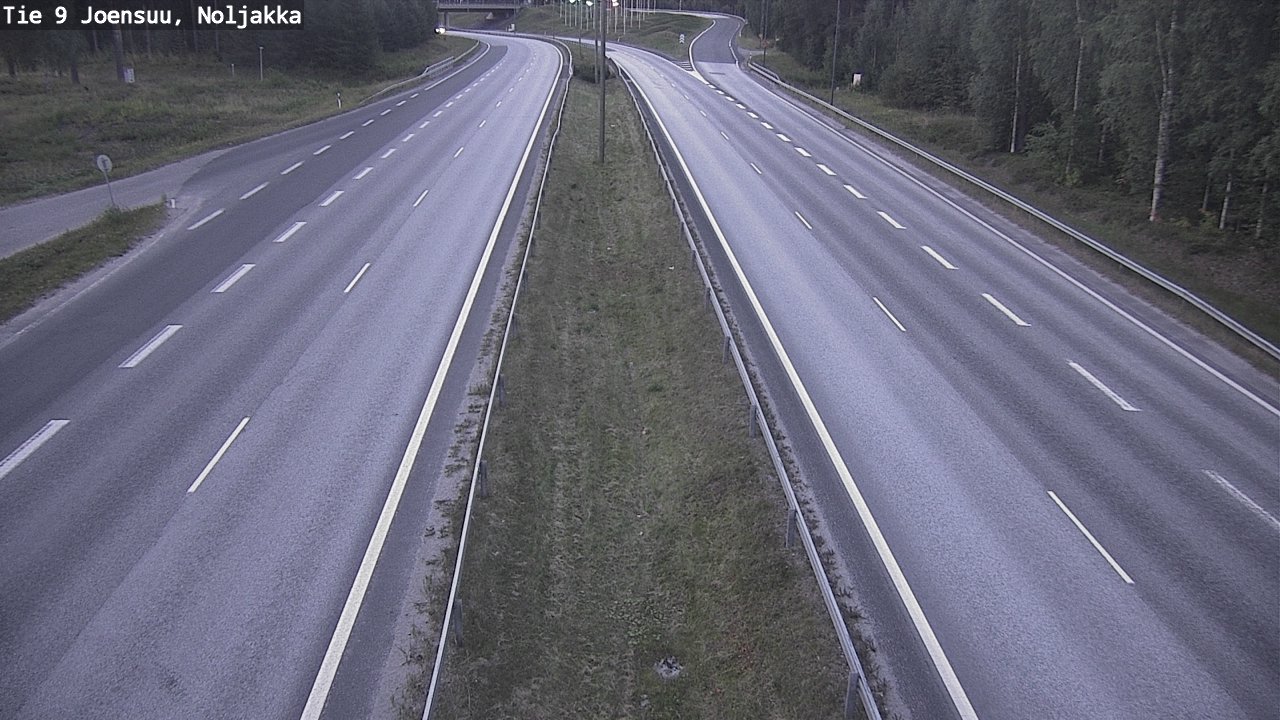 Kelikamerat Kuva Tie 9 Joensuu, Noljakka, Joensuu, Pohjois-Karjala