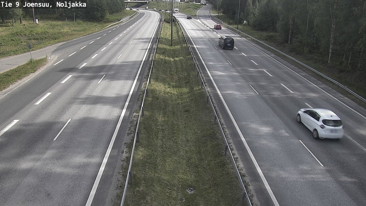 Kelikamerat Kuva Tie 9 Joensuu, Noljakka, Joensuu, Pohjois-Karjala