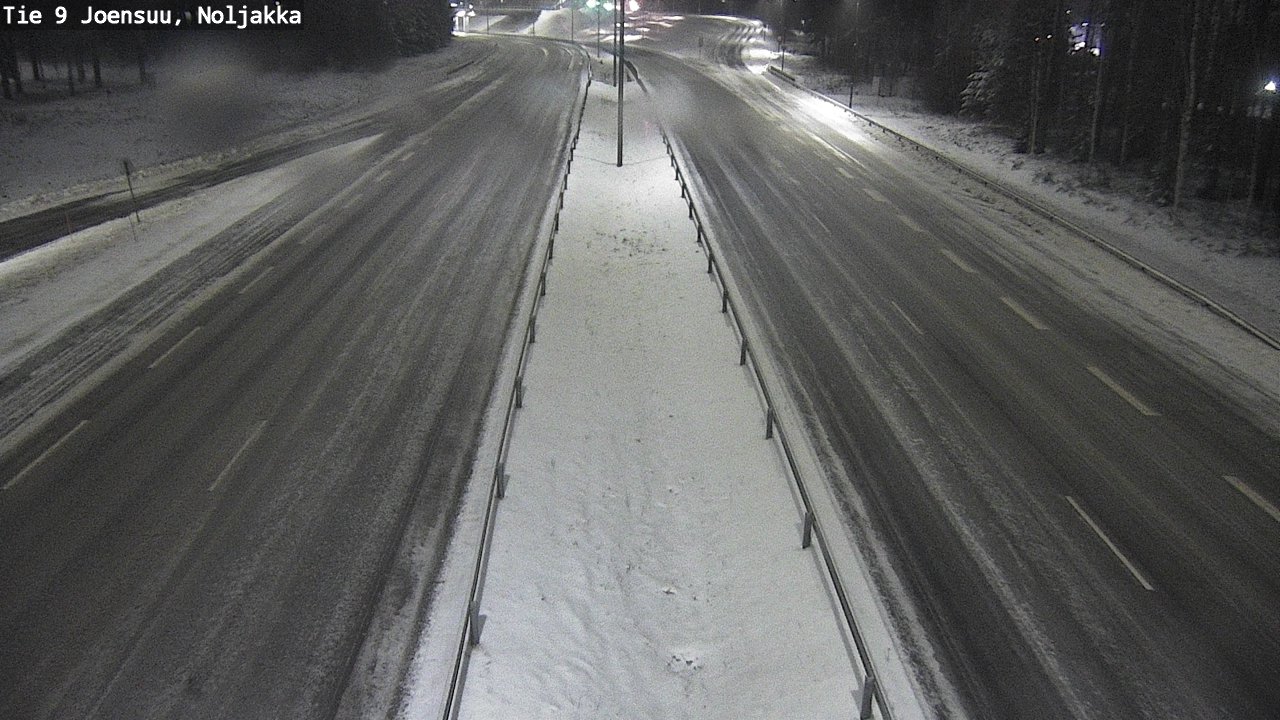 Weather Camera Image Road 9 Joensuu, Noljakka, Joensuu, Pohjois-Karjala
