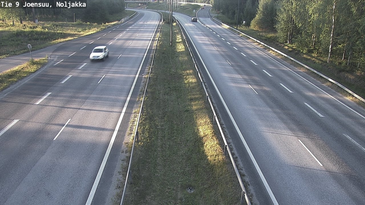 Weather Camera Image Road 9 Joensuu, Noljakka, Joensuu, Pohjois-Karjala