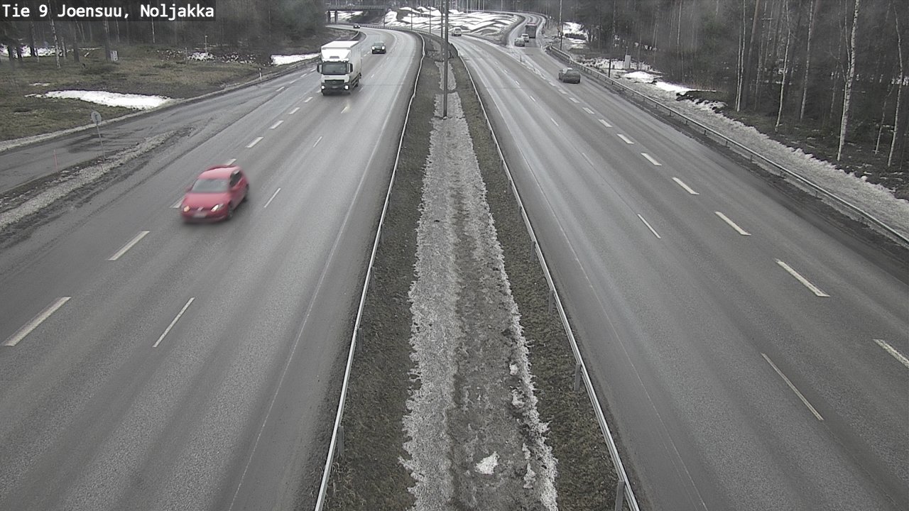 Kelikamerat Kuva Tie 9 Joensuu, Noljakka, Joensuu, Pohjois-Karjala