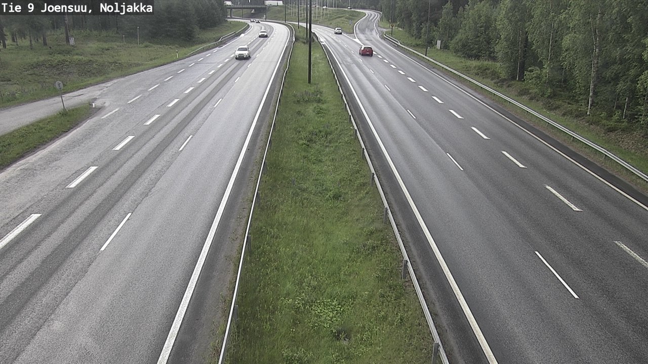 Kelikamerat Kuva Tie 9 Joensuu, Noljakka, Joensuu, Pohjois-Karjala