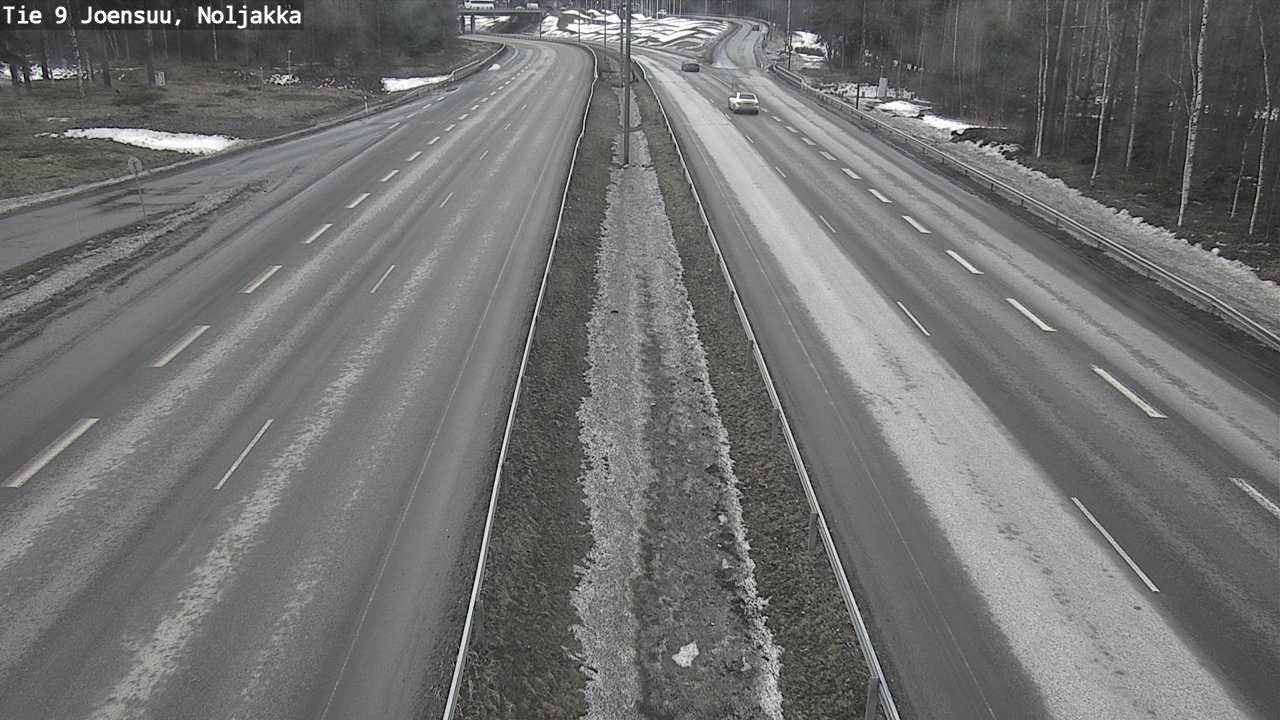 Weather Camera Image Road 9 Joensuu, Noljakka, Joensuu, Pohjois-Karjala