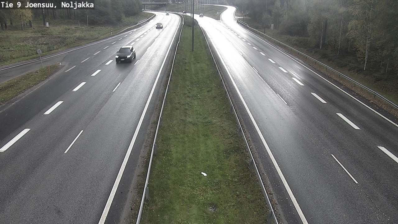 Weather Camera Image Road 9 Joensuu, Noljakka, Joensuu, Pohjois-Karjala