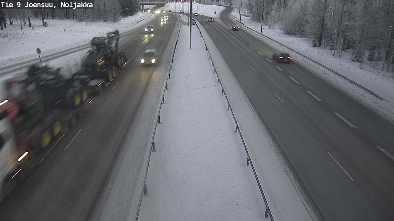 Kelikamerat Kuva Tie 9 Joensuu, Noljakka, Joensuu, Pohjois-Karjala