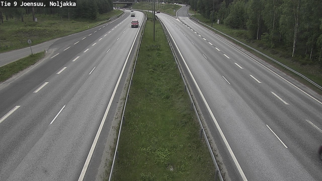 Kelikamerat Kuva Tie 9 Joensuu, Noljakka, Joensuu, Pohjois-Karjala