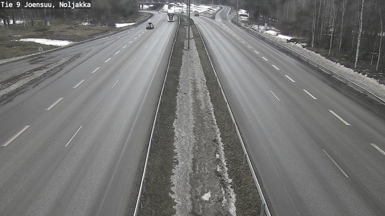 Kelikamerat Kuva Tie 9 Joensuu, Noljakka, Joensuu, Pohjois-Karjala