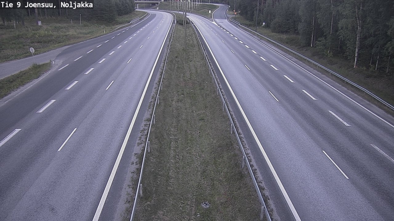 Kelikamerat Kuva Tie 9 Joensuu, Noljakka, Joensuu, Pohjois-Karjala