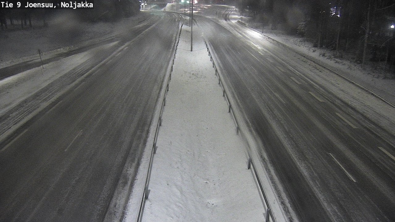 Weather Camera Image Road 9 Joensuu, Noljakka, Joensuu, Pohjois-Karjala