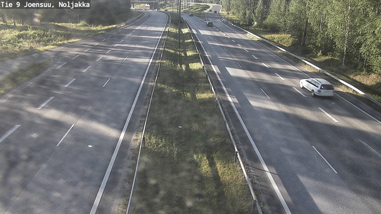 Weather Camera Image Road 9 Joensuu, Noljakka, Joensuu, Pohjois-Karjala