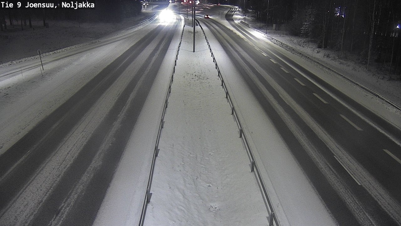 Weather Camera Image Road 9 Joensuu, Noljakka, Joensuu, Pohjois-Karjala