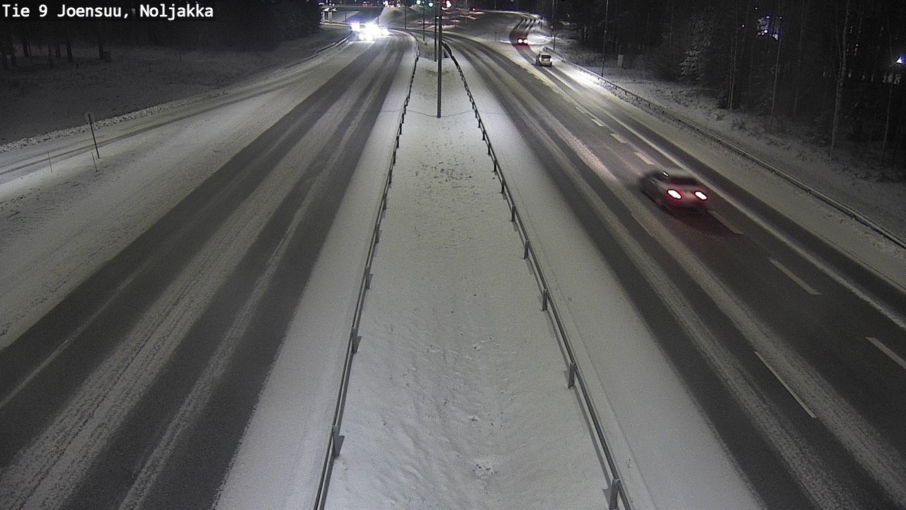 Weather Camera Image Road 9 Joensuu, Noljakka, Joensuu, Pohjois-Karjala