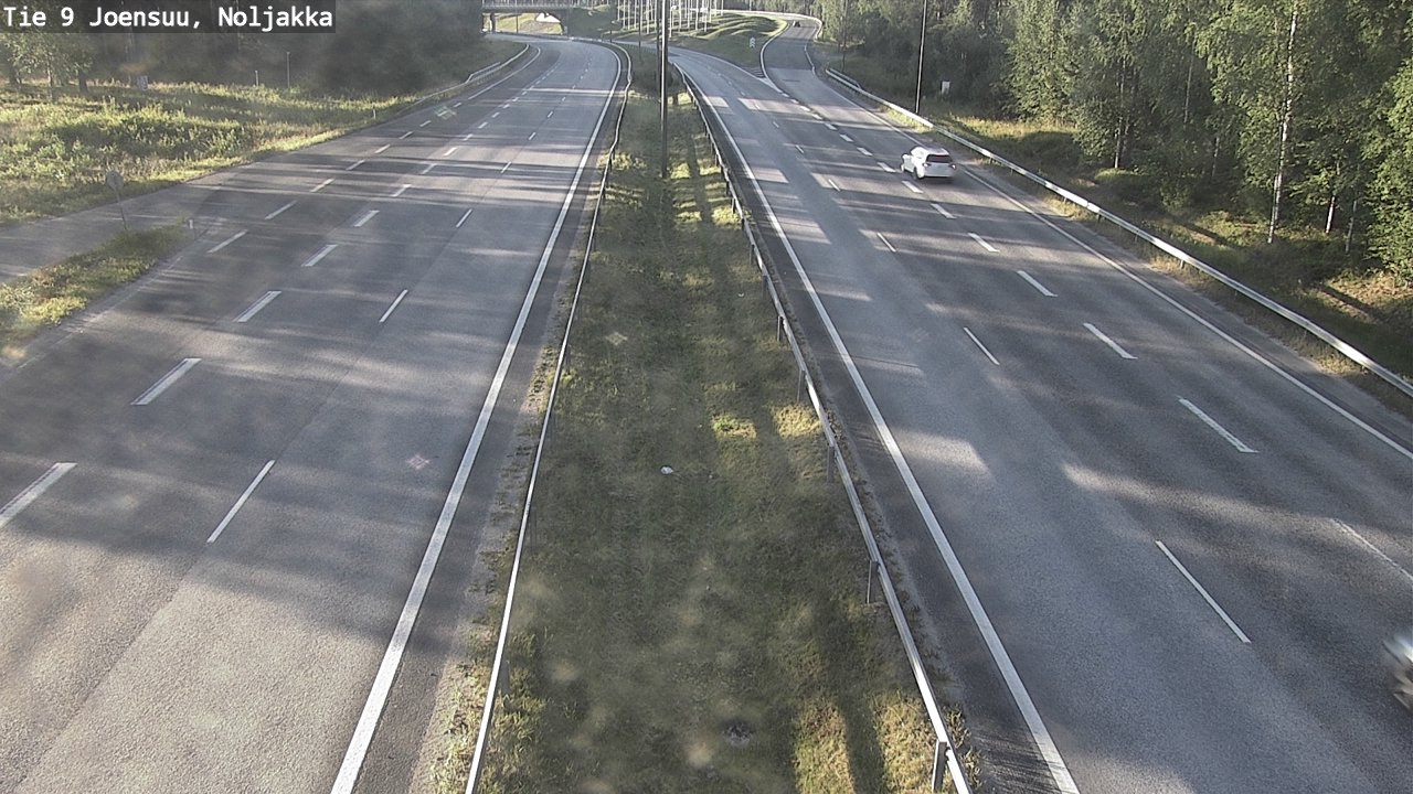 Weather Camera Image Road 9 Joensuu, Noljakka, Joensuu, Pohjois-Karjala