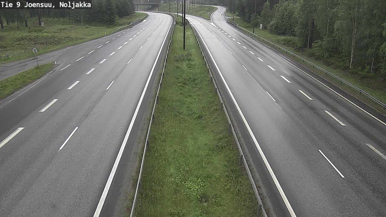 Kelikamerat Kuva Tie 9 Joensuu, Noljakka, Joensuu, Pohjois-Karjala