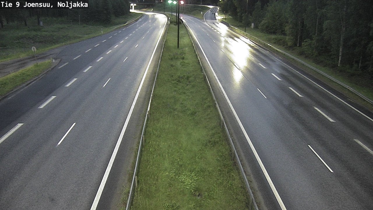 Kelikamerat Kuva Tie 9 Joensuu, Noljakka, Joensuu, Pohjois-Karjala