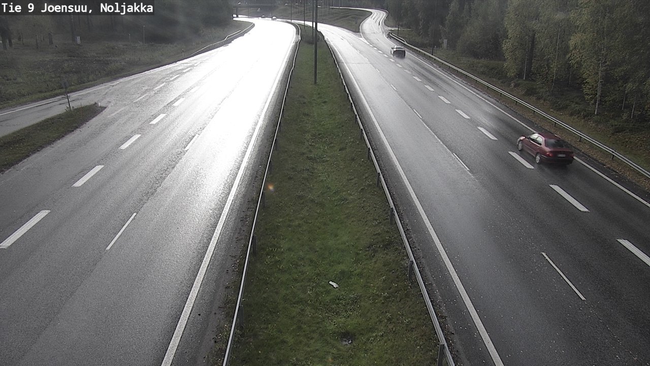 Weather Camera Image Road 9 Joensuu, Noljakka, Joensuu, Pohjois-Karjala