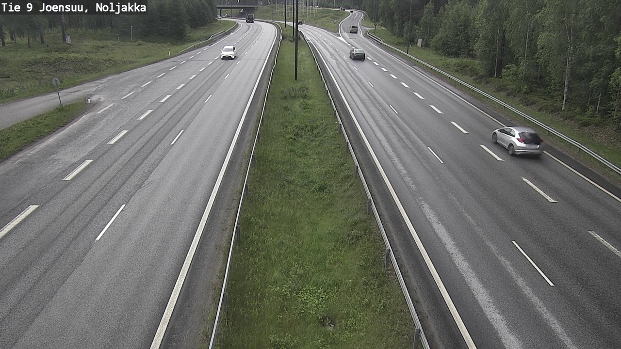 Kelikamerat Kuva Tie 9 Joensuu, Noljakka, Joensuu, Pohjois-Karjala