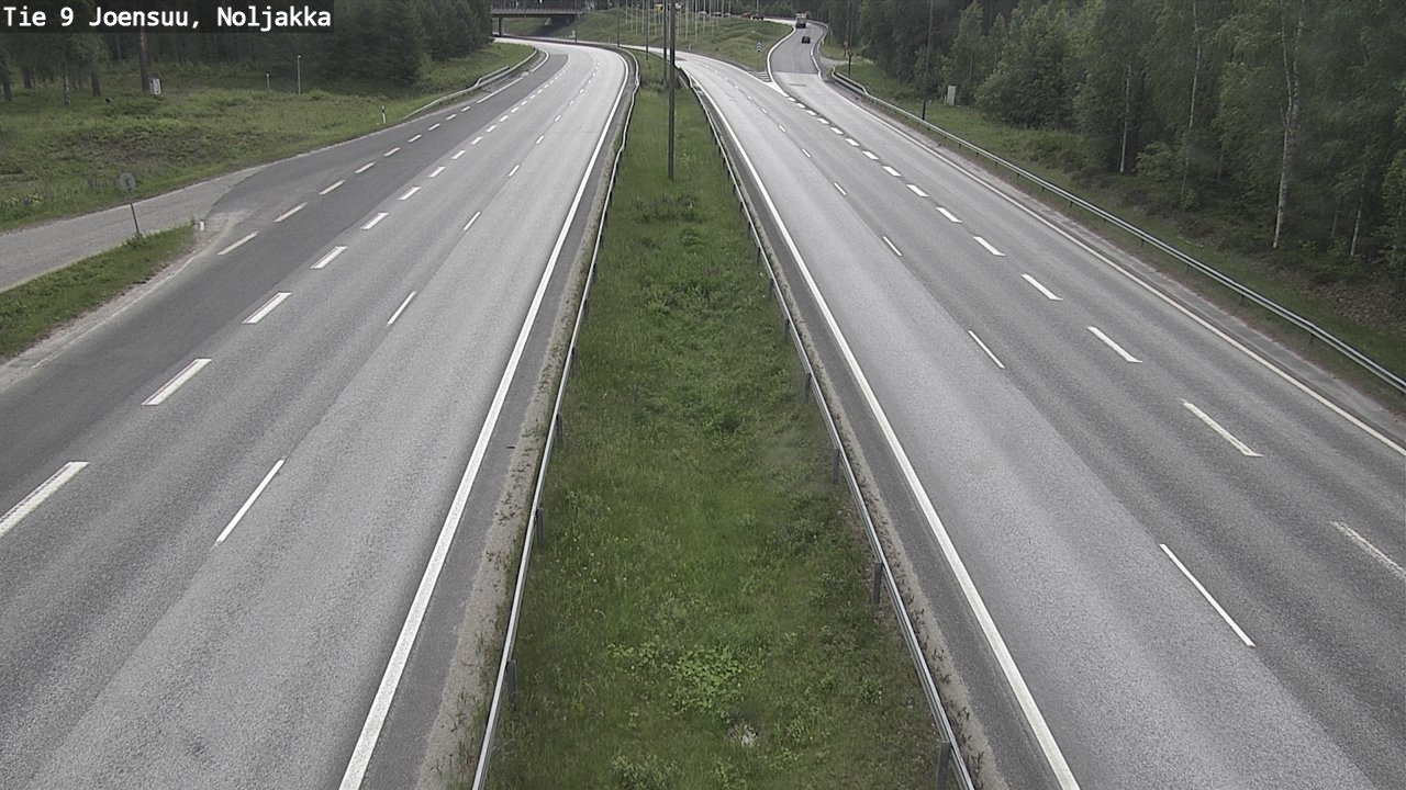 Kelikamerat Kuva Tie 9 Joensuu, Noljakka, Joensuu, Pohjois-Karjala