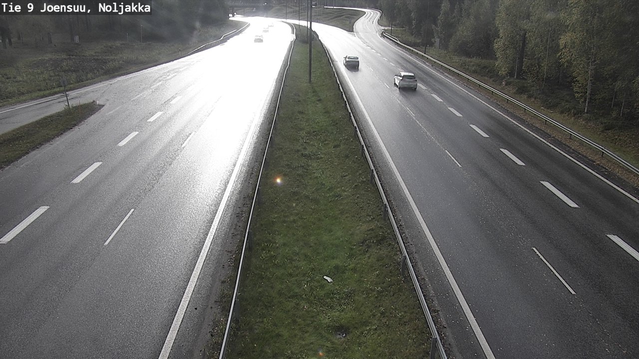 Weather Camera Image Road 9 Joensuu, Noljakka, Joensuu, Pohjois-Karjala