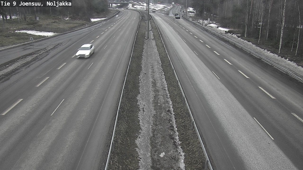 Weather Camera Image Road 9 Joensuu, Noljakka, Joensuu, Pohjois-Karjala