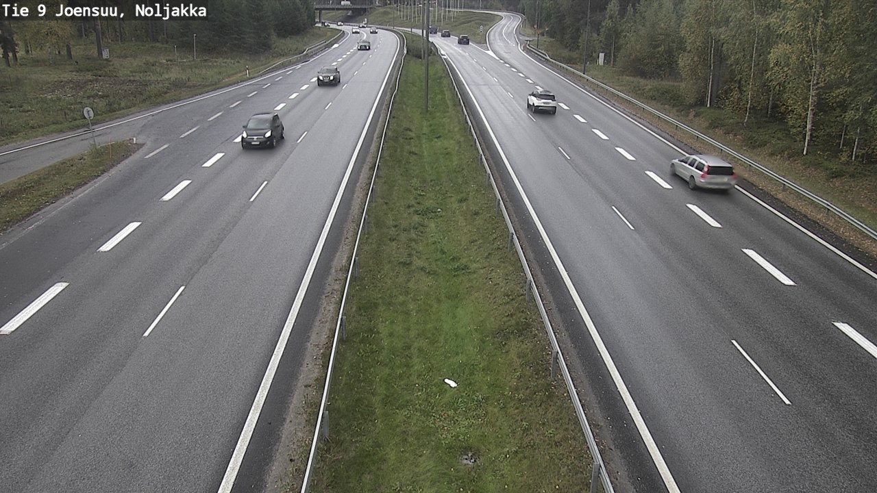 Kelikamerat Kuva Tie 9 Joensuu, Noljakka, Joensuu, Pohjois-Karjala