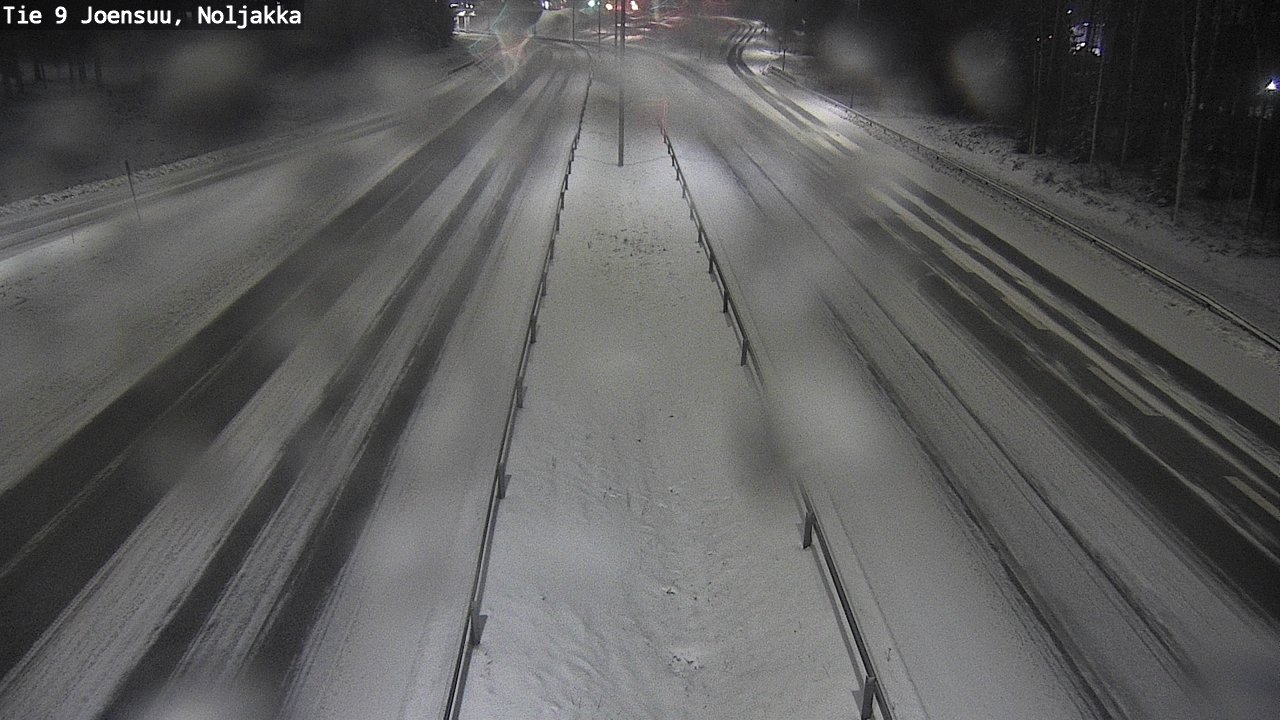 Weather Camera Image Road 9 Joensuu, Noljakka, Joensuu, Pohjois-Karjala