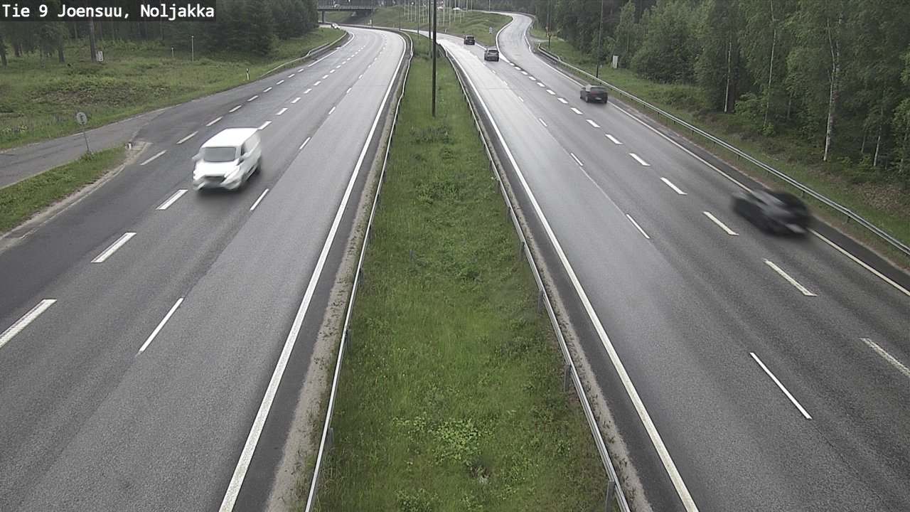 Kelikamerat Kuva Tie 9 Joensuu, Noljakka, Joensuu, Pohjois-Karjala