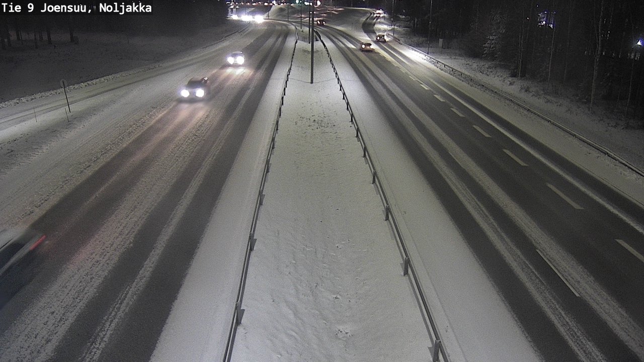 Weather Camera Image Road 9 Joensuu, Noljakka, Joensuu, Pohjois-Karjala
