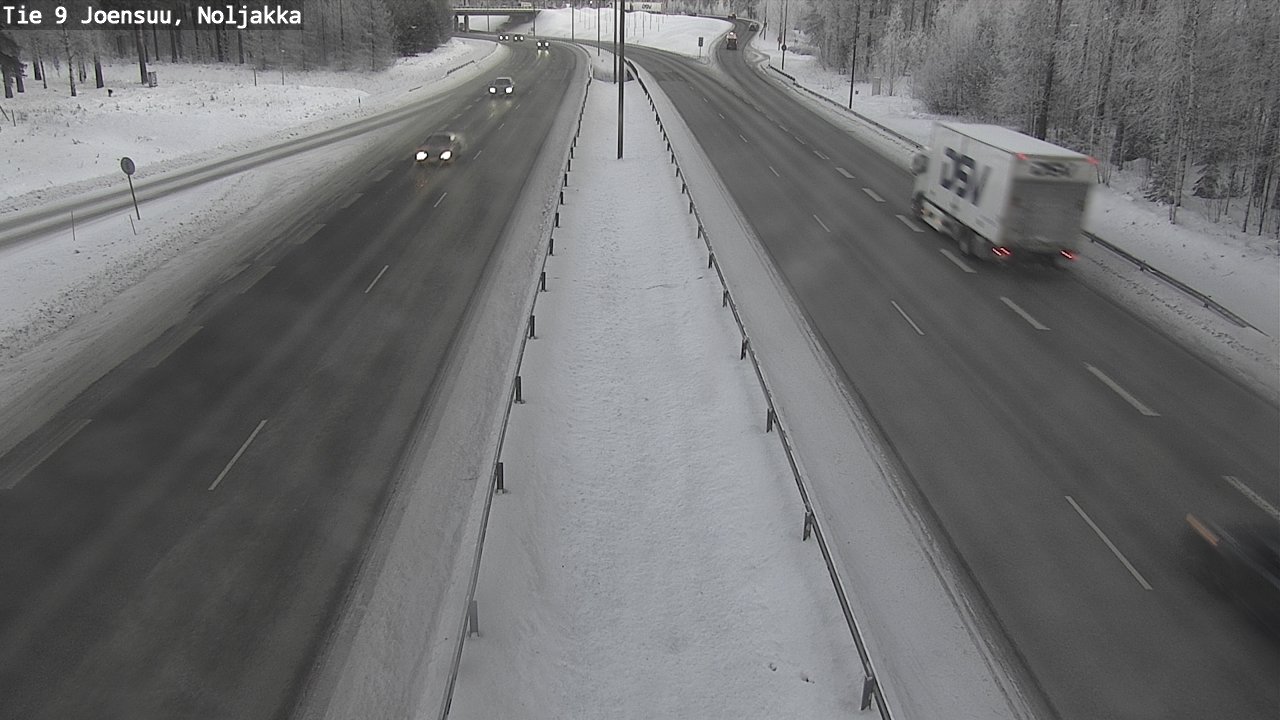 Kelikamerat Kuva Tie 9 Joensuu, Noljakka, Joensuu, Pohjois-Karjala