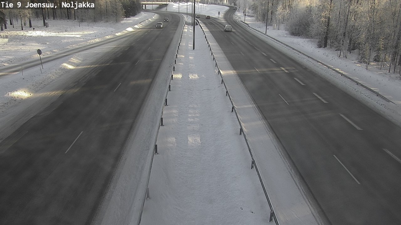 Kelikamerat Kuva Tie 9 Joensuu, Noljakka, Joensuu, Pohjois-Karjala