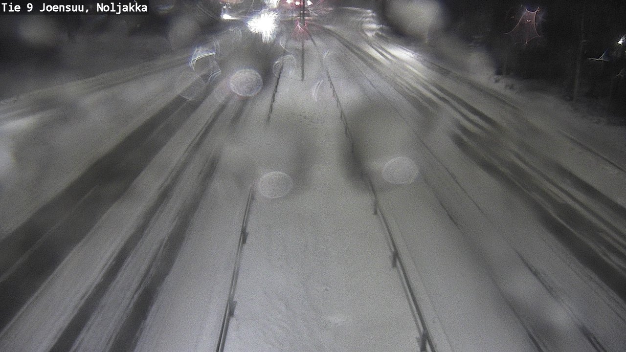 Weather Camera Image Road 9 Joensuu, Noljakka, Joensuu, Pohjois-Karjala