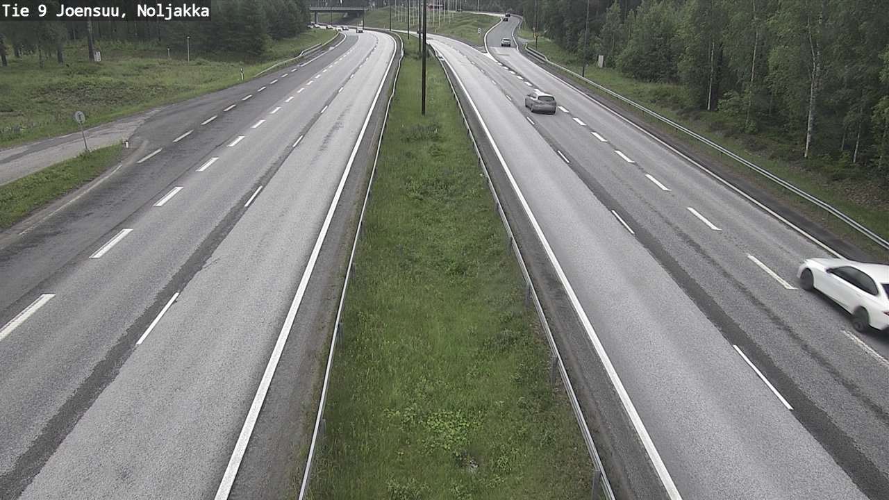 Weather Camera Image Road 9 Joensuu, Noljakka, Joensuu, Pohjois-Karjala