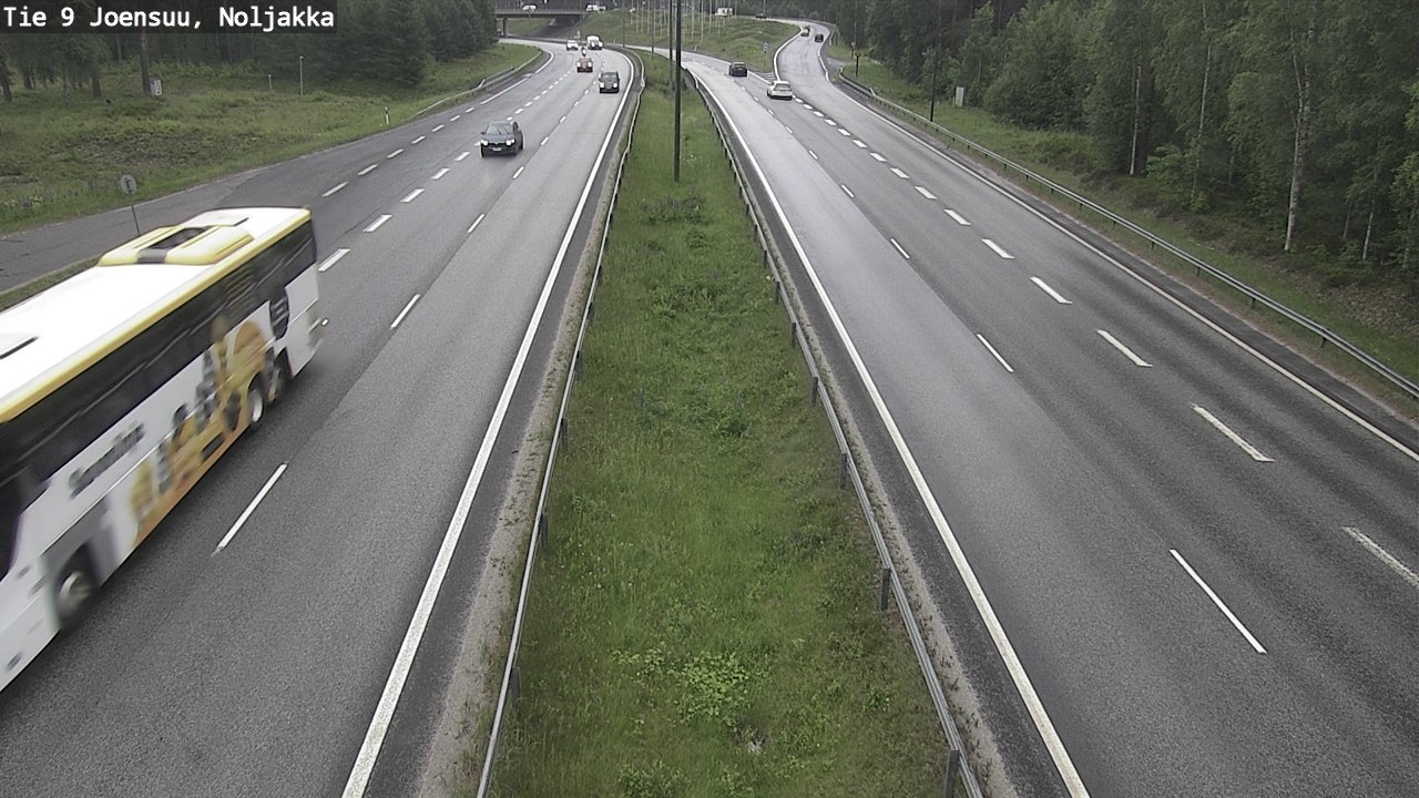 Kelikamerat Kuva Tie 9 Joensuu, Noljakka, Joensuu, Pohjois-Karjala