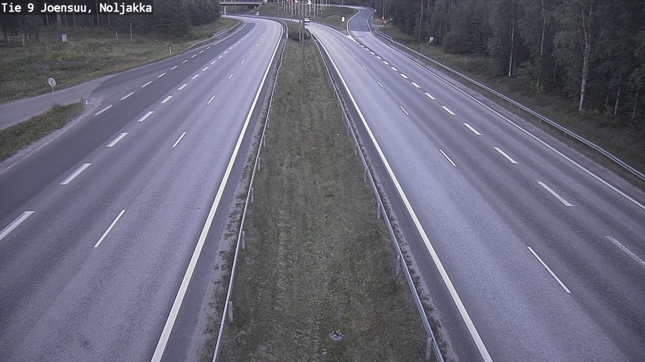 Kelikamerat Kuva Tie 9 Joensuu, Noljakka, Joensuu, Pohjois-Karjala