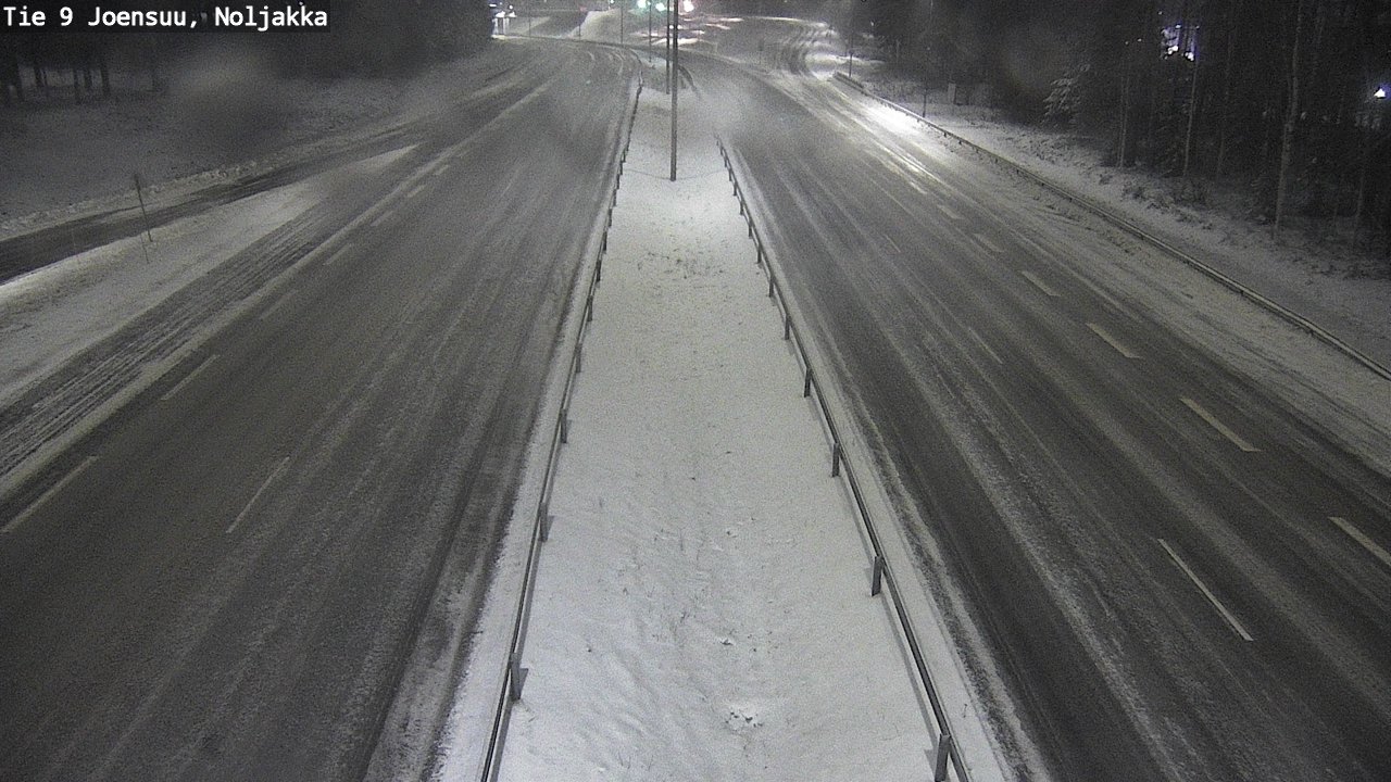 Weather Camera Image Road 9 Joensuu, Noljakka, Joensuu, Pohjois-Karjala