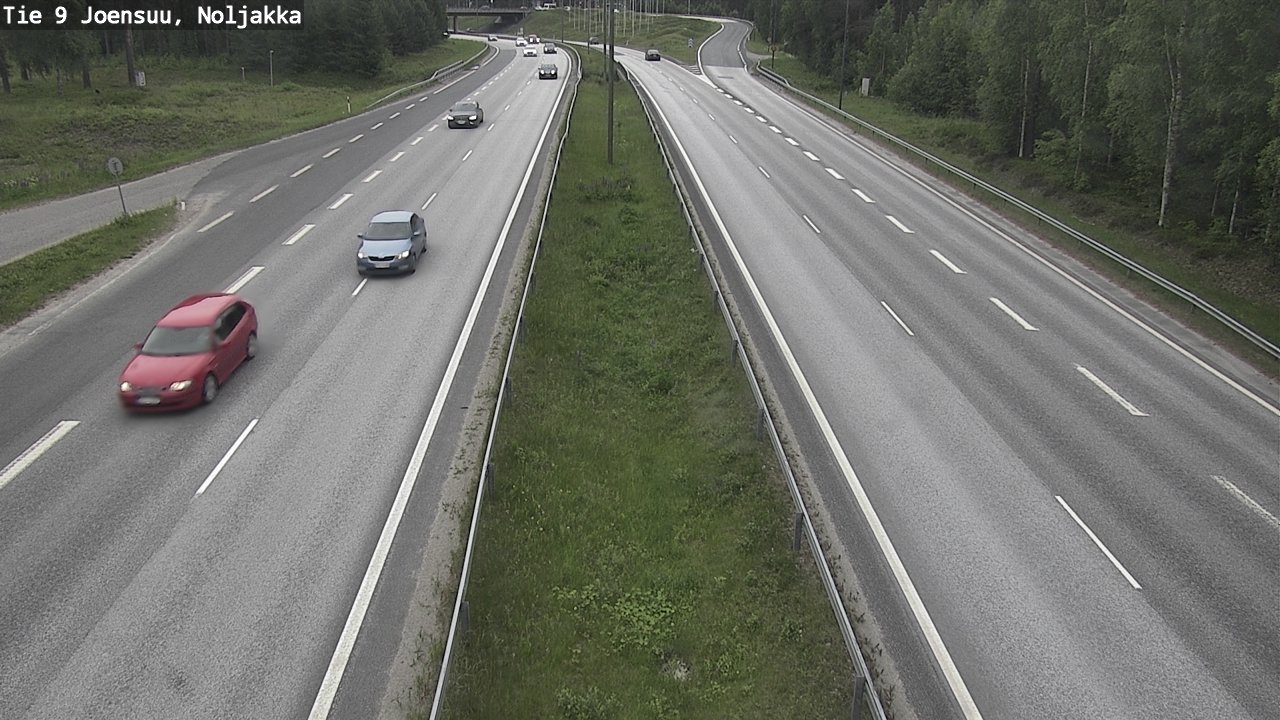 Kelikamerat Kuva Tie 9 Joensuu, Noljakka, Joensuu, Pohjois-Karjala