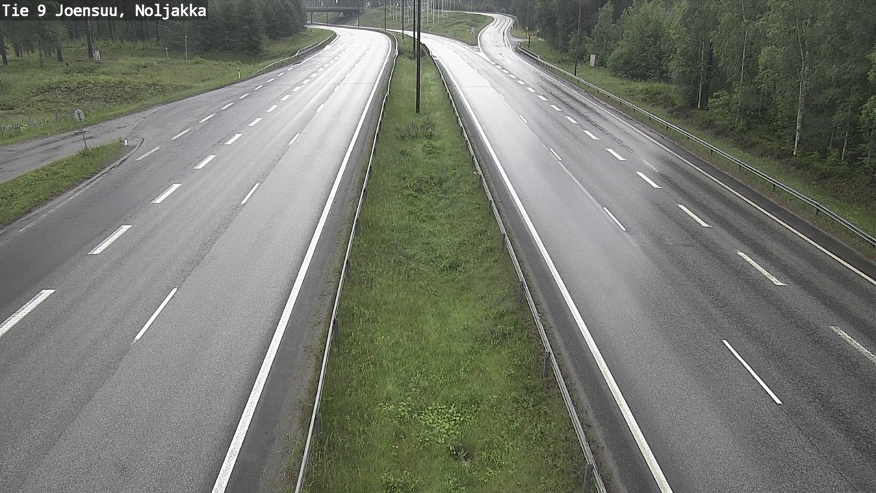Kelikamerat Kuva Tie 9 Joensuu, Noljakka, Joensuu, Pohjois-Karjala