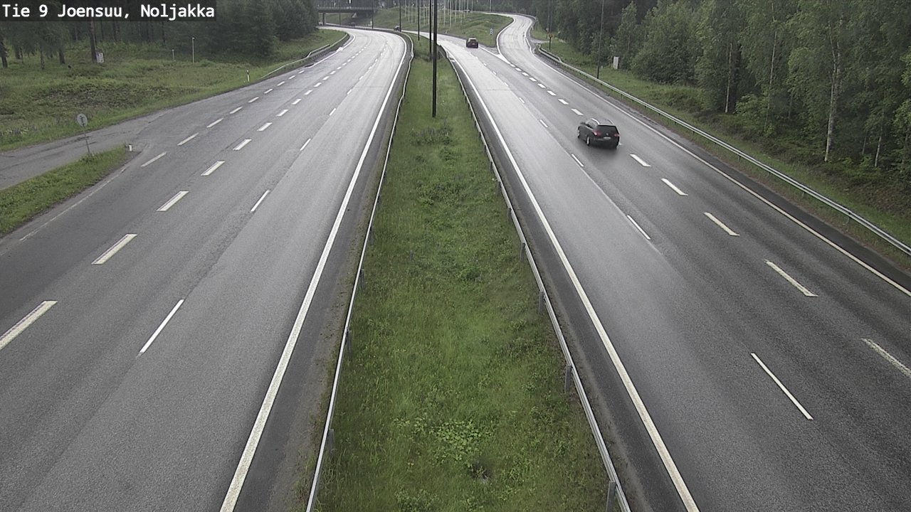 Kelikamerat Kuva Tie 9 Joensuu, Noljakka, Joensuu, Pohjois-Karjala