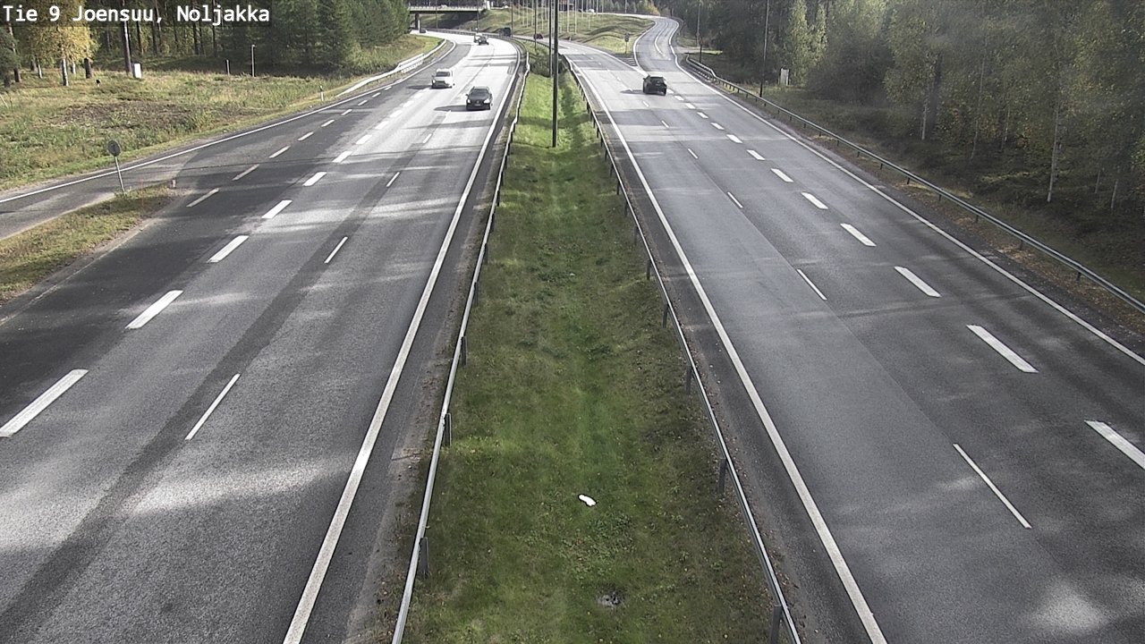 Kelikamerat Kuva Tie 9 Joensuu, Noljakka, Joensuu, Pohjois-Karjala