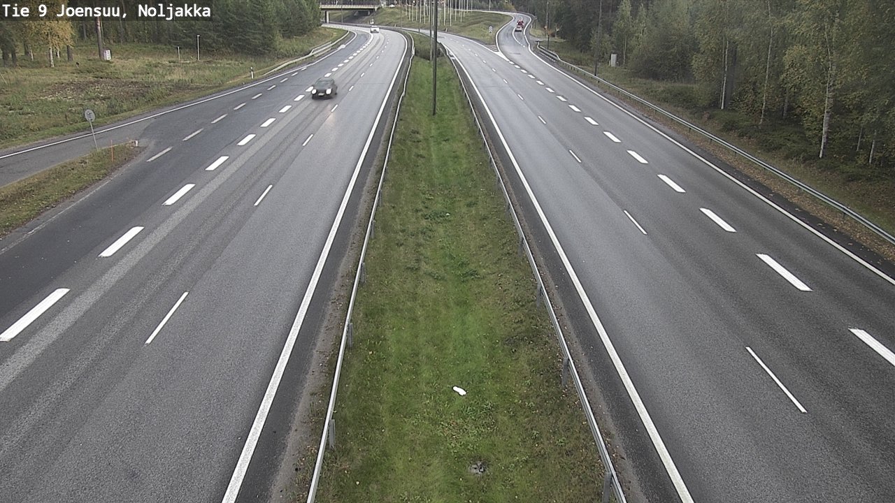 Kelikamerat Kuva Tie 9 Joensuu, Noljakka, Joensuu, Pohjois-Karjala
