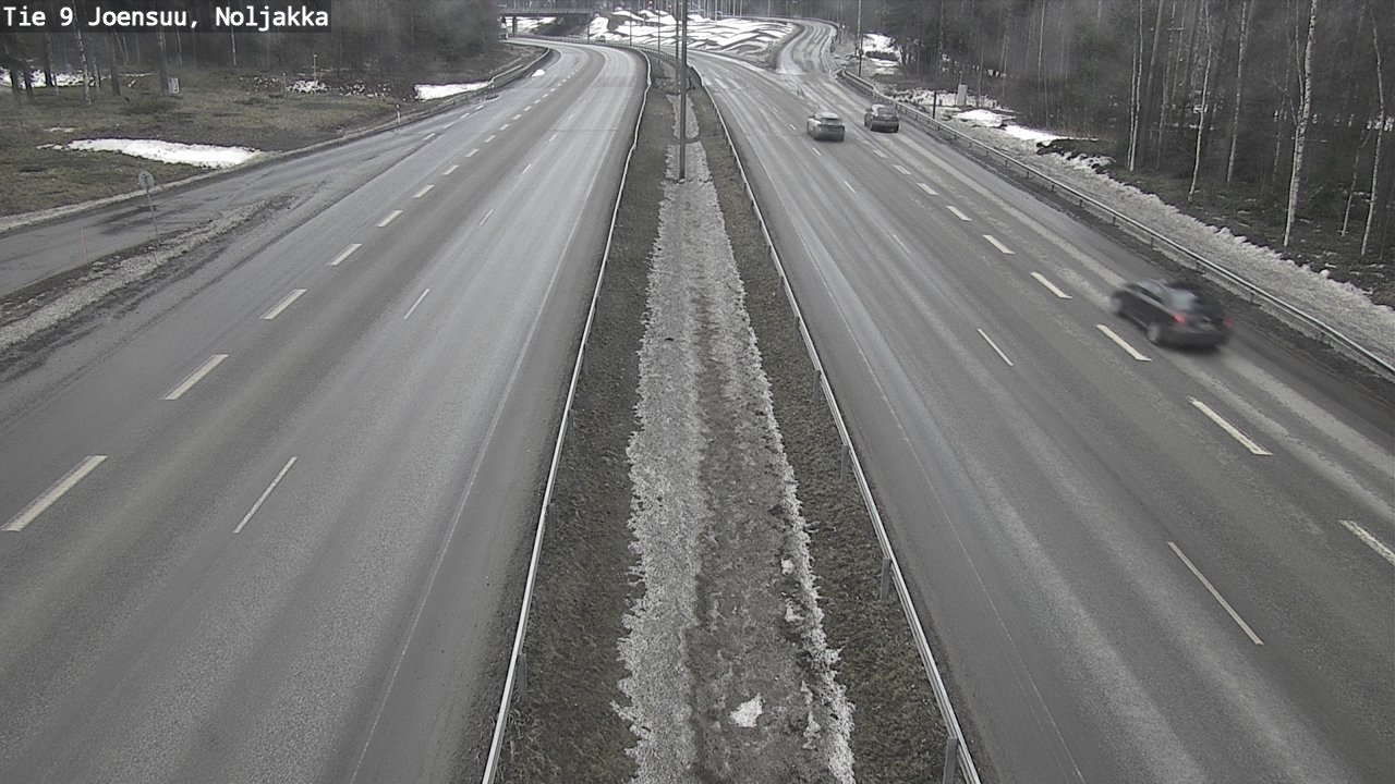 Weather Camera Image Road 9 Joensuu, Noljakka, Joensuu, Pohjois-Karjala