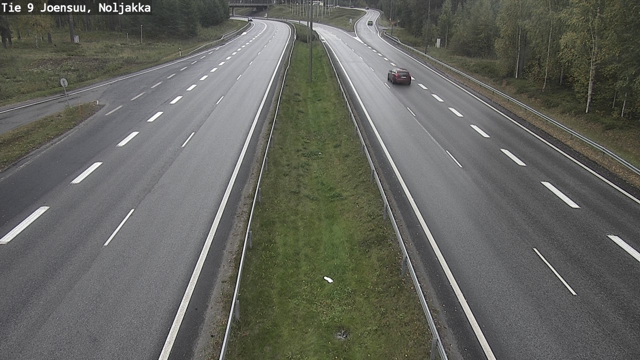 Kelikamerat Kuva Tie 9 Joensuu, Noljakka, Joensuu, Pohjois-Karjala
